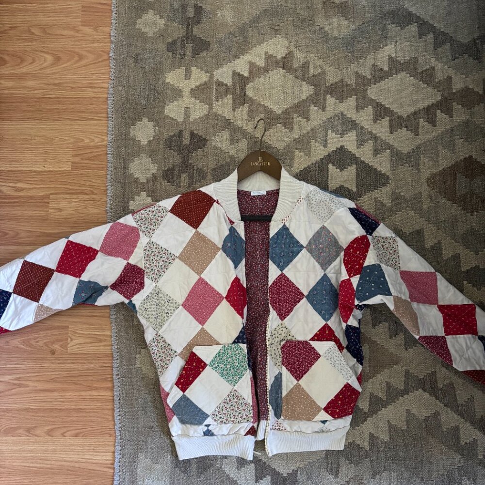 Quilted Patchwork Jacket - image 1